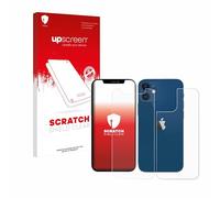 upscreen Protection d’écran pour Apple iPhone 12 mini (Avant+Arrière) Film Protecteur - Transparent, Anti-Trace