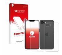 upscreen Protection d’écran pour Apple iPhone 16e (Avant+Arrière) Film Pro
