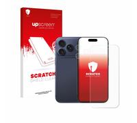 upscreen Protection d’écran pour Apple iPhone 17 Pro (Avant+Caméra) Film Pro