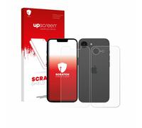 upscreen Protection d’écran pour Apple iPhone 17e (Avant+Arrière) Film Pro