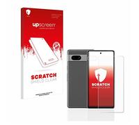 upscreen Protection d’écran pour Google Pixel 7a (Avant+Caméra) Film Protecteur - Transparent, Anti-Trace