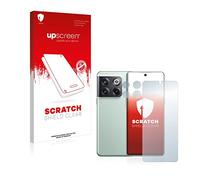 upscreen Protection d’écran pour OnePlus 10T 5G (Avant+Caméra) Film Protecteur - Transparent, Anti-Trace