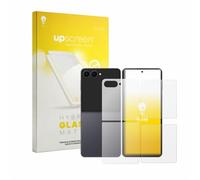 upscreen Protection Écran Verre pour Samsung Galaxy Z Flip 8 | (Avant+Arrière) Mat Protection d'écran Made in Germany Anti-Reflet Glass-Plastique 9H Dureté Film Protecteur Vitre