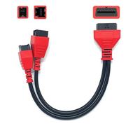 UPsicHi Connecteur OBD 12 + 8 broches pour Chrysler SGW équipé de véhicules FCA - Adaptateur de câble de programmation - Câble de protocole de passerelle de dérivation