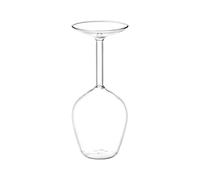 Upside Down Glass - Red Wine Cup, Modern Drinkware Design, Long Lasting Table Decoration | Portable Hot Cold Beverage Tumbler for Women Birthday Valentines Christmas Home Bar Use