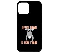 Upside Down is How I Hang (Graphique Amusant de Paresseux) Coque pour iPhone 12 Mini