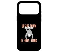 Upside Down is How I Hang (Graphique Amusant de Paresseux) Coque pour iPhone 17 Pro Max