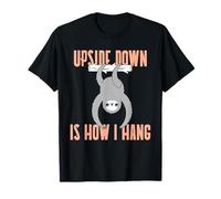 Upside Down is How I Hang (Graphique Amusant de Paresseux) T-Shirt