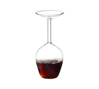 Upside Down Wine Glass | 400ml Modern Inverted Wine Glasses | Unique Glassware Cups For Hot & Cold Drinks, Women, Birthday, Valentine’s Day, Christmas