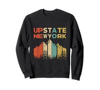 Upstate New York Outdoor Vintage Mountain Randonnée Camping Sweatshirt