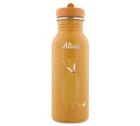 upstitch studio Trixie Sac à dos et gourde pour enfant - Sac à dos de maternelle et gourde - Personnalisable avec nom individuel ou en kit, Renard, Flasche 500ml