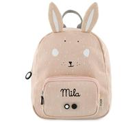 upstitch studio Trixie Sac à dos et gourde pour enfants, sac à dos de maternelle, sac à dos et gourde pour enfants, personnalisables avec nom individuel ou en kit, Lapin, Rucksack SMALL