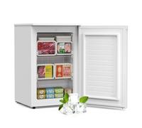 Upstreman 98L Congélateur Armoire,Petit Congélateur a 3 Compartiments, 84,7 x 55,6 cm, -18℃ Congélation 4 Étoiles,Porte Réversible, Congelateur Table Top, Blanc, UF98