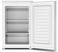 Upstreman 98L Congélateur Armoire, Petit Congélateur a 3 Compartiments, Congélation 4 étoiles, Silencieux, Porte Réversible, Congelateur Petite Taille de Chambre, Bureau, Blanc, UF98