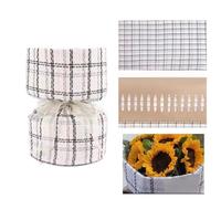 Uptiar Idée cadeau pour la fête des mères - Carton rond pour façonner un bouquet | Aide à l'emballage floral avec doublure, support de bouquet professionnel pour la fête des mères, arrangements de