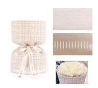 Uptiar Idée cadeau pour la fête des mères - Carton rond pour façonner un bouquet | Aide à l'emballage floral avec doublure, support de bouquet professionnel pour la fête des mères, arrangements de