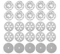 UptVin Kit de Réparation de Bouclier Thermique 25 Pièces, Serrage en Acier au Manganèse de 30 mm pour la Plupart des Voitures