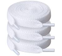 UpUGo 3 Paires de Lacets Chaussures, Lacets Plats de 8 mm de Large Pour Baskets, Course à Pied, Adultes