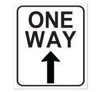 Upward Right Turn Arrow Direction Retro Metal Sign 12x8 Inch