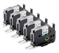 Upwinning Compatible avec Brother P-touch Ruban 18mm x 8m Tze-241 Tze 241