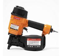 UPWOOD CN55 Cloueur à rouleau pneumatique, 1 pouce à 2-1/4 pouces, 15 degrés Cloueur à rouleau à tir rapide Cloueur de clôture pneumatique à rouleau pour charpente