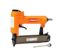 UPWOOD P625 Ponceuse Pneumatique à Clous Sans Tête, Longueur de Piquet 12-25mm (23-Gauge), Cloueur Micro Alimenté par Air pour Meubles, Armoires et Projets Intérieurs