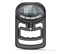 Upxiang 265 Lbs / 120 kg Dynamomètre manuel Grip Strength Trainer-Electronic HandGrip Strength Tester Grip Strengthener, Noir