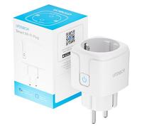 UPXNBOR Prise intelligente 16 A avec mesure de courant - Wi-Fi Smart Home fonctionne avec Alexa, Google Home - Minuterie & APP Accès à distance, pas de hub nécessaire, seulement 2,4 GHz WiFi (1 pièce)