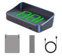 UQAHGRCHR Affichage Tête Haute Voiture pour Skoda Octavia Kamiq Karoq Kodiaq Superb Yeti Scout, Jauge Multifonction, Projecteur Pare Brise HUD avec Affichage Clair Haute Définition, Green Light