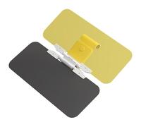 UQAHGRCHR Rallonge Pare Soleil Voiture pour Renault-Clio III/Renault-Clio 2000-2023 2024, Pare Soleil Voiture Avant, Jour Nuit, Anti Feux Route, Antireflet, Boutonnage Extensible,32 * 12cm