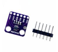 Uqezagpa 1 lot de cartes MCP3421 I2C haute résolution MCP3421A0T pour automatisation industrielle et contrôle d'automatisation industrielle