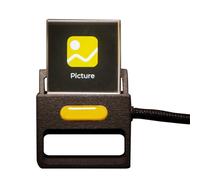 Uqezagpa 2 horloges interactives à contrôle d'inclinaison : données de marché en temps réel, alertes météo et moniteur LCD transparent en mode jeu 2048