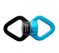 Uqezagpa 30 KN en alliage d'aluminium pivotant triangulaire pivotant à 360 degrés pour balancelle hamac Pilates