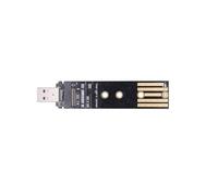 Uqezagpa Adaptateur compact USB vers disque dur NVME pour une installation rapide et une utilisation facile dans divers scénarios pour adaptateur NVME 2280 2260 2242