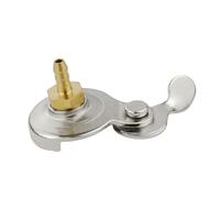 Uqezagpa Adaptateur de connexion rapide pour cylindre butane avec pression stable, raccord rapide simple à installer pour l'extérieur