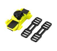 Uqezagpa Adaptateur de fixation pour bouteille d'eau de vélo - Bandage en silicone - Sangle de cage de bouilloire - Tige de selle - Fourche - Support d'installation - Sangle de bouteille d'eau pour