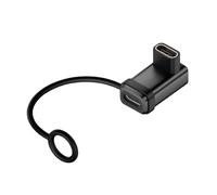 Uqezagpa Adaptateur d'extension USB 4 de haute qualité, vitesse de 80 Gbit/s, construction en métal solide, connexion fluide entre les appareils, compatibilité de transfert USB C