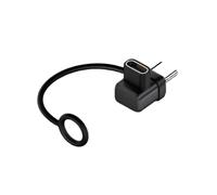 Uqezagpa Adaptateur d'extension USB 4 de haute qualité, vitesse de 80 Gbit/s, construction en métal solide, connexion fluide entre les appareils, compatibilité de transfert USB C