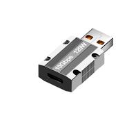 Uqezagpa Adaptateur USB 3.1 vers type C haute vitesse en aluminium pour un chargement efficace de plusieurs appareils et une transmission rapide des données en aluminium