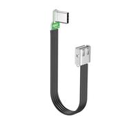 Uqezagpa Adaptateur USB C vers USB 2.0 de type C mâle vers USB femelle - Connecteur de câble de type C pour ordinateur portable