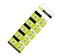 Uqezagpa AG5 LR754 Piles bouton en métal LR754 / AG5 / SR754 / 393 pour montres, télécommandes, calculatrices, piles bouton de sortie d'énergie constante