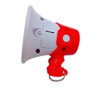 Uqezagpa Amplificateur de voix multifonctionnel - Taille compacte - Accessoire de jeu de rôle - Aide à l'enseignement en plein air - Amplificateur de son multifonctionnel avec transparent pour les