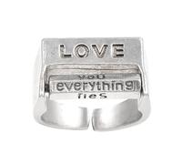 Uqezagpa Anneaux ouverts réglables pour soulager le stress et améliorer la concentration, accessoires de doigt pour un usage quotidien, taille unique, Comme décrit, Comme décrit.