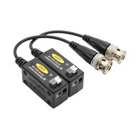 Uqezagpa Balun coaxial 8 MP Clearly Video Balun BNC vers Ethernet pour la transmission vidéo longue distance jusqu'à 300 m