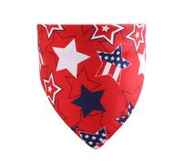 Uqezagpa Bandanas pour animaux de compagnie pour le jour de l'indépendance des chiens, bandanas pour animaux domestiques, écharpe, serviette, festival, décoration de chien
