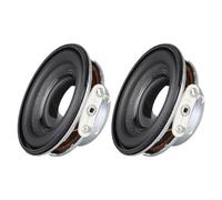 Uqezagpa Barre de son miniature de 3,8 cm - 3 W - 4 Ohm - Bords en polyuréthane - Gamme complète - Woofer - Pour une compatibilité parfaite des appareils - Lecteur de résistance