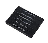 Uqezagpa Bâtons de charbon comprimé carrés noirs pour artistes - Fournitures d'art pour dessin, croquis, ombrage, outil 6