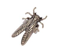 Uqezagpa Bijoux tendance inspirés de la nature en forme de cigale - Ajustement confortable - Bague réglable en alliage robuste - Unisexe - Idée cadeau, Gold, Comme décrit, Comme décrit.