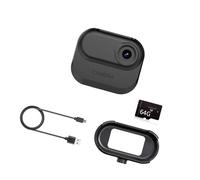 Uqezagpa Bodycam prête pour l'aventure avec support grand angle et rapide pour le cyclisme/sports motorisés