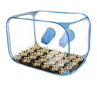 Uqezagpa Boîte de ventilation polyvalente pour utilisation en laboratoire, plan pliable pour la culture de champignons, structure de ventilation renforcée, substance respectueuse de l'environnement